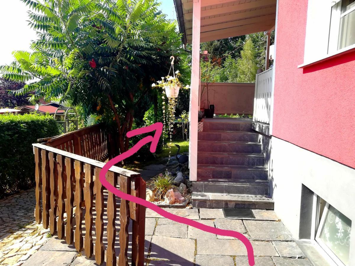 Kleines Studio Im Eichenwaeldchen, 1 Zimmer Kueche Bad Friedrichsgrun Esterno foto