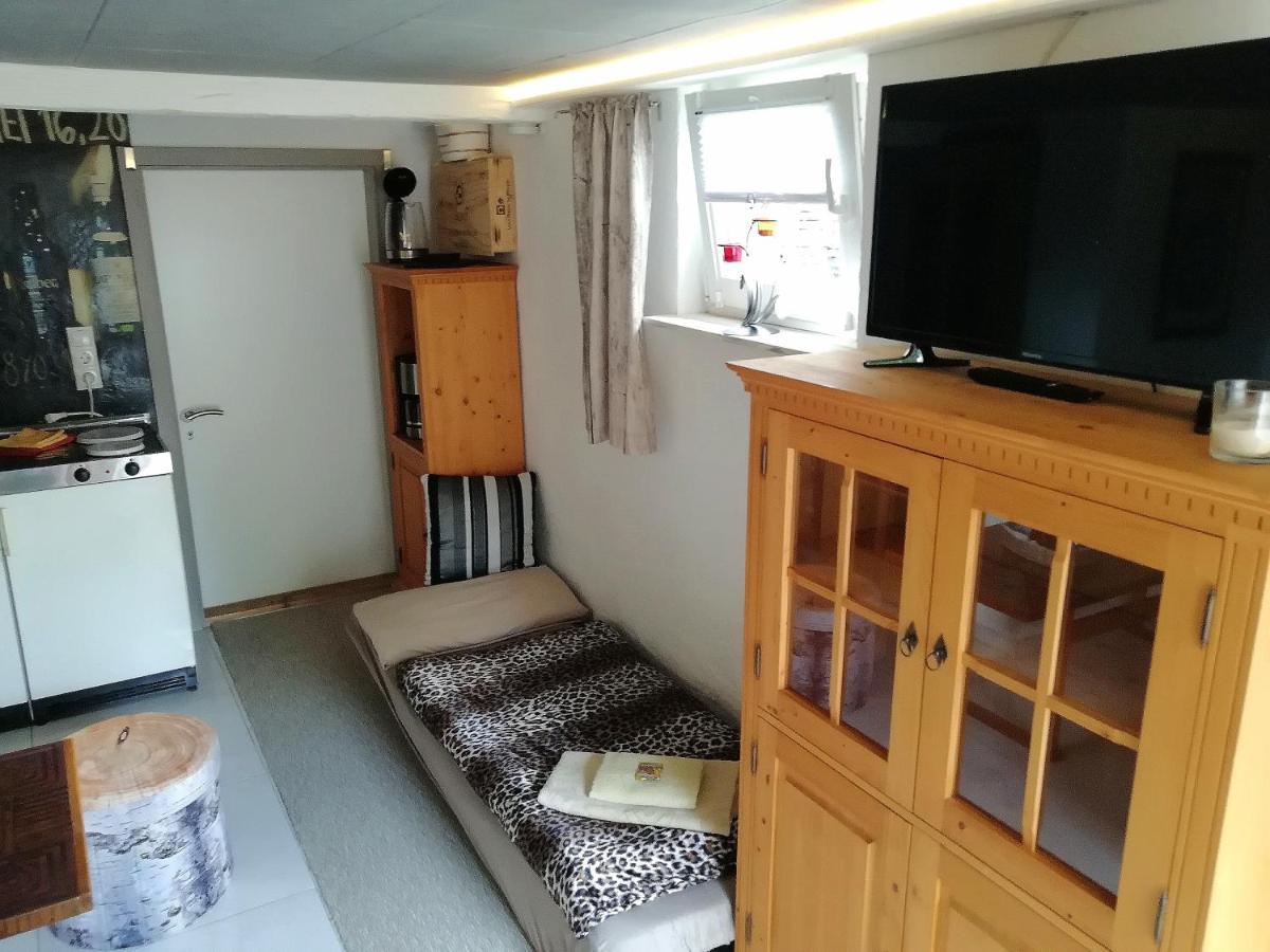 Kleines Studio Im Eichenwaeldchen, 1 Zimmer Kueche Bad Friedrichsgrun Esterno foto